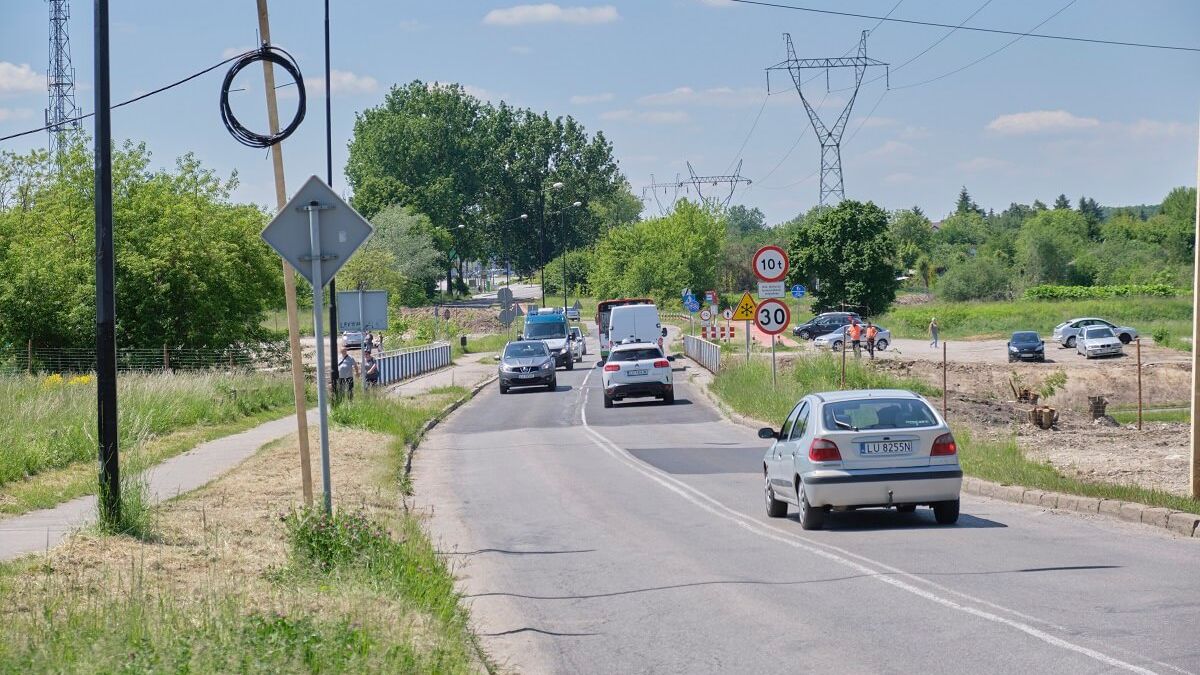 Przygotowania do remontu mostu na ul. Żeglarskiej