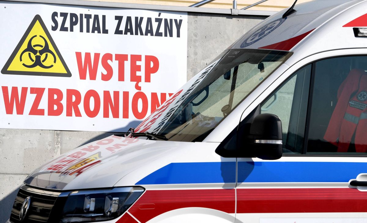 Koronawirus w Polsce. Za ucieczkę ze szpitala mimo kwarantanny 54-latkowi grozi więzienie