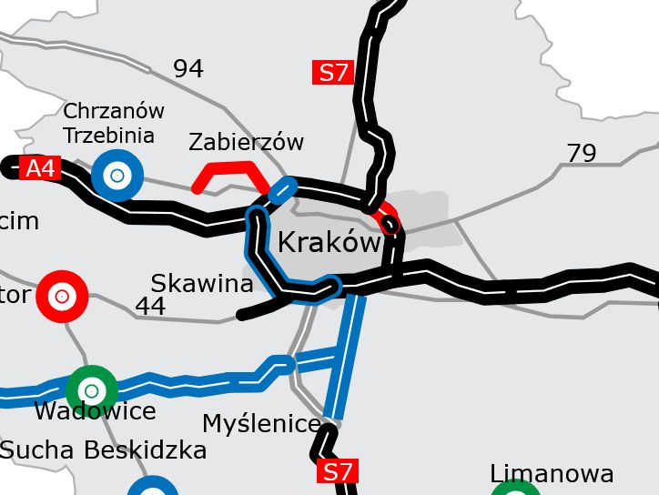 Ring wokół Krakowa