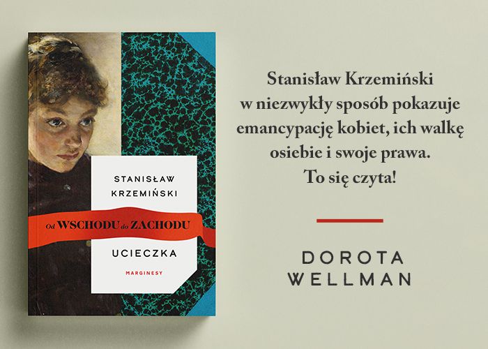 Dorota Wellman o książce "Ucieczka"