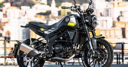 Tanie Benelli Leoncino 250 zostało ulepszone. Spójrzcie tylko na przedni błotnik