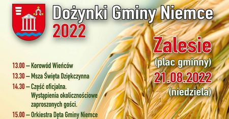 Dożynki Gminy Niemce 2022. W tym roku bez popularnych artystów – program