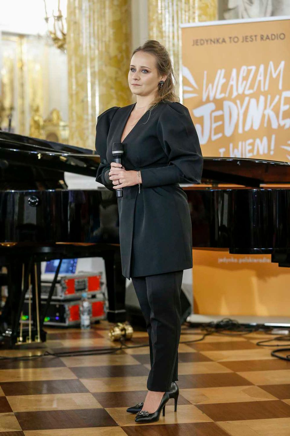 Marlena Szpak podczas gali finałowej konkursu Lodołamacze