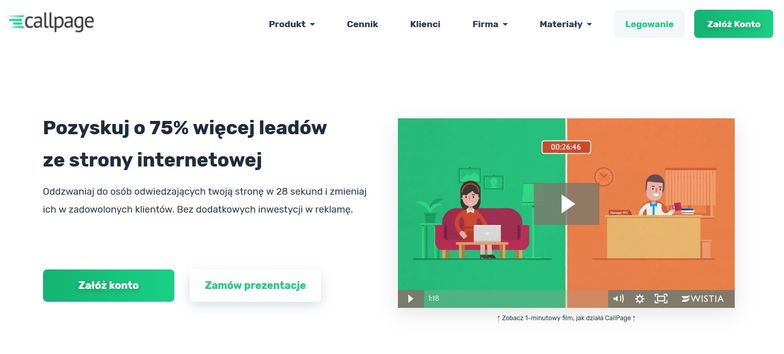 CallPage chwali się 4 tysiacami klientów, w tym m.in Virgin Mobile i Mercedes.