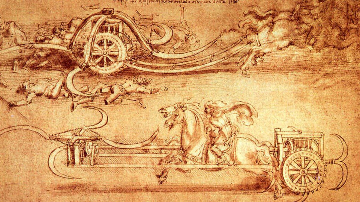 Wynalazki Leonarda da Vinci. Nieznane projekty, które wyprzedziły swoje czasy 1