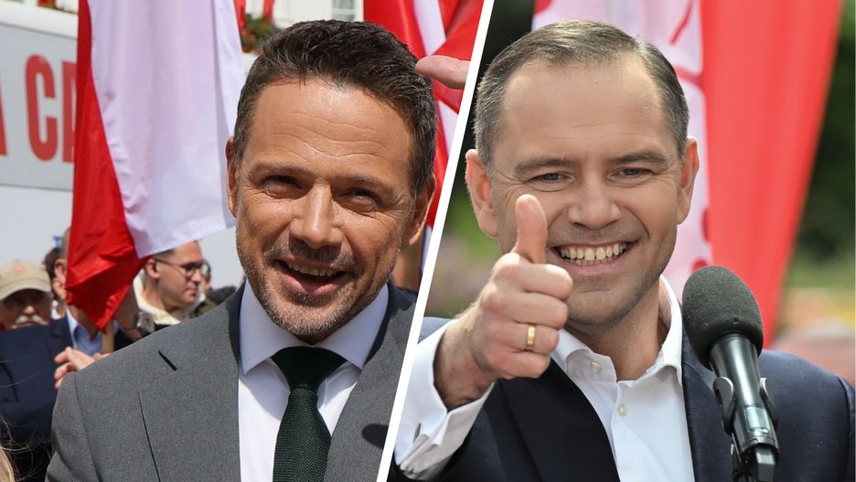 Rafał Trzaskowski i Karol Nawrocki z nieznacznym spadkiem poparc