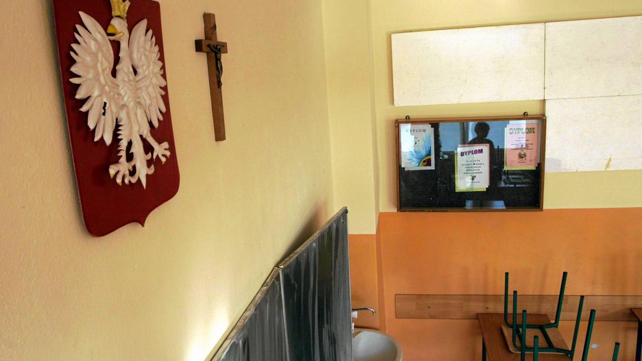 krzyz w szkole