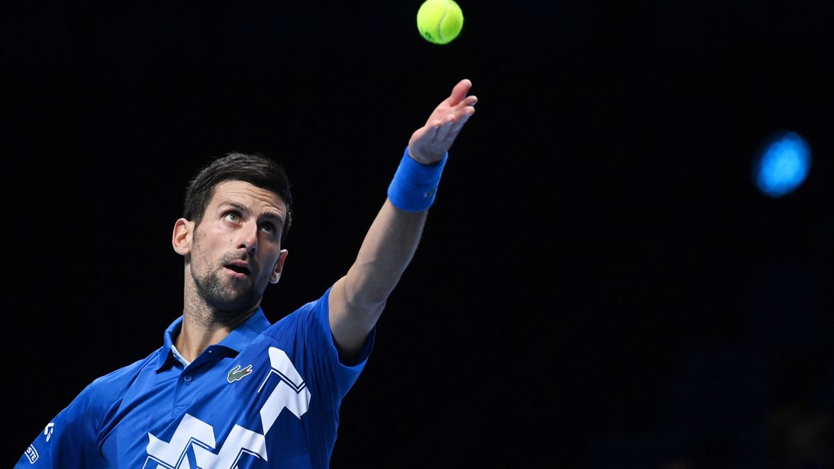 PAP/EPA / ANDY RAIN / Na zdjęciu: Novak Djoković