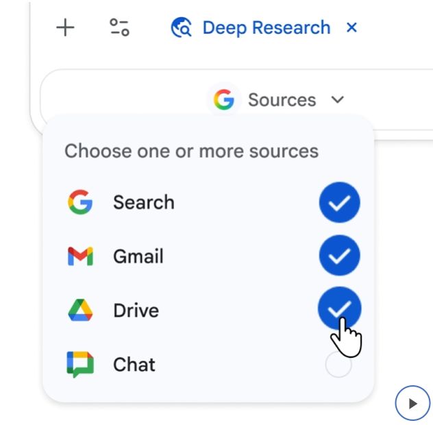 Gemini uzyska dostęp do Gmaila i Dysku