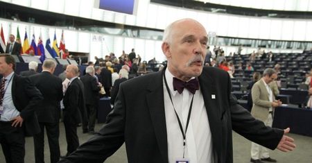 Korwin-Mikke UKARANY za "czarnuchów Europy"! Zapłaci 3000 euro!