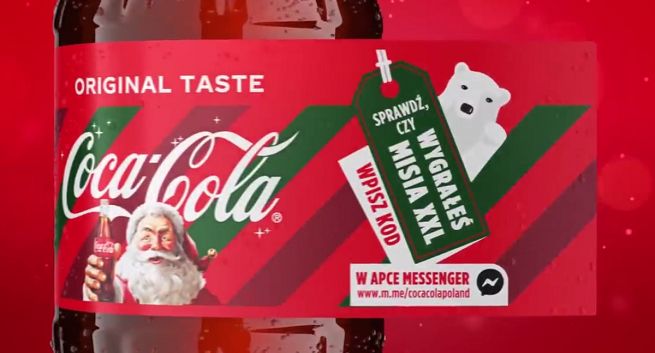 Świąteczne etykiety, trasa ciężarówek i loteria z misiami w kampanii Coca-Coli na Boże Narodzenie (wideo)