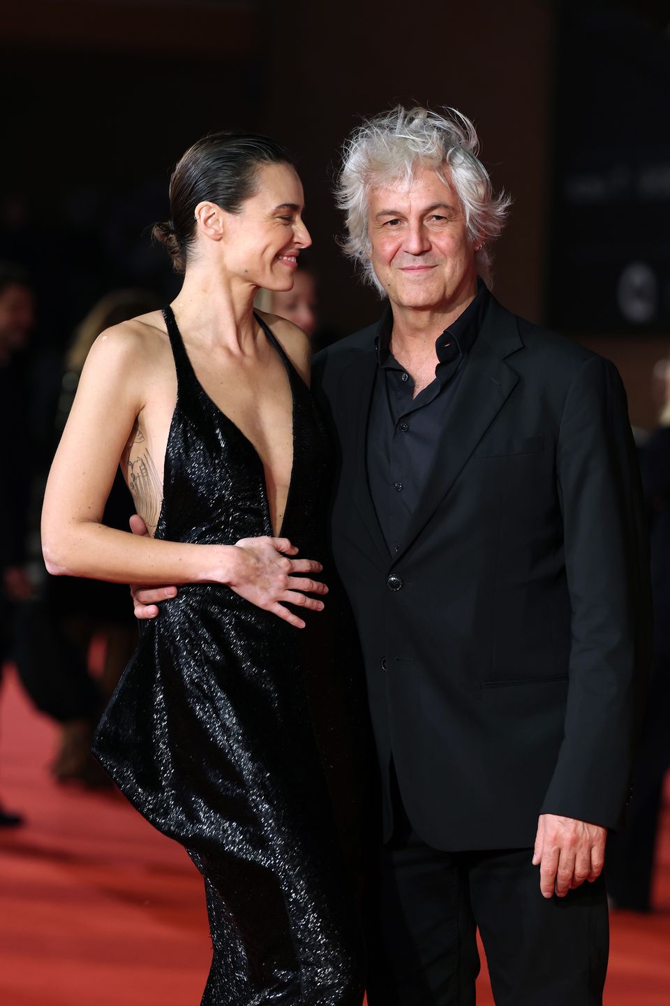 Kasia Smutniak and Domenico Procacci 