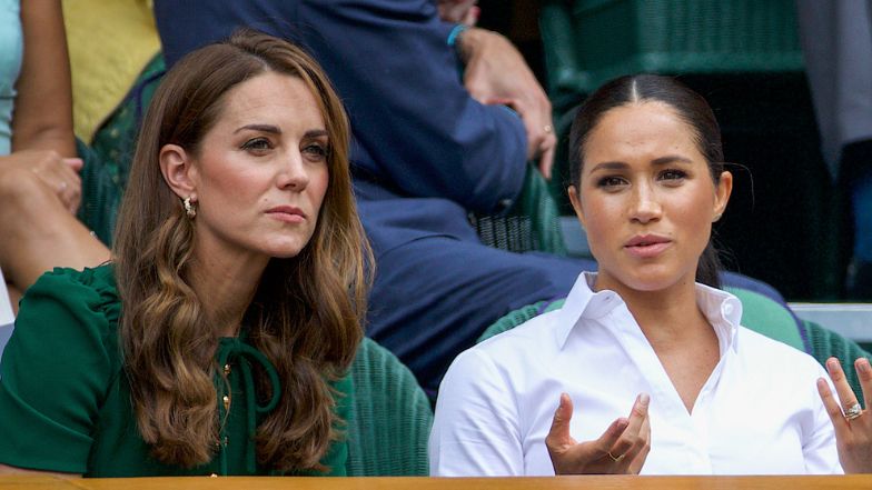 Kate Middleton nie mogła pożegnać się z królową  przez Meghan Markle?