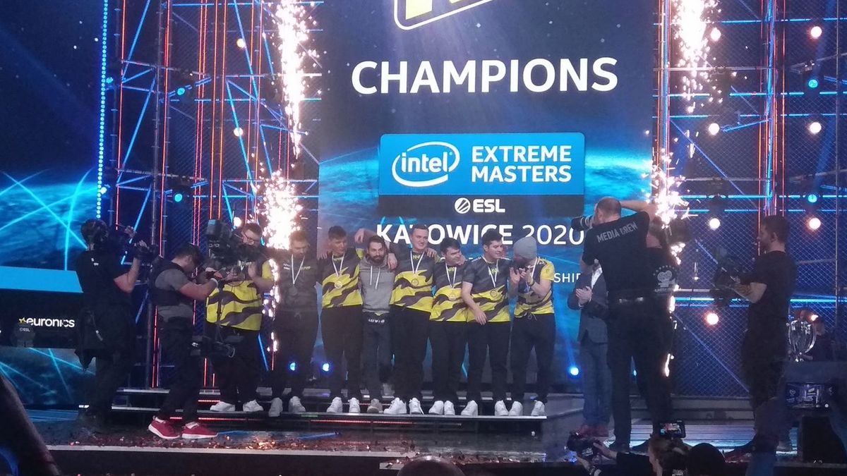 Natus Vincere, zwycięzcy turnieju CS:GO na Intel Extreme Masters Katowice 2020