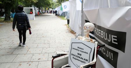 Protest medyków. "Uprzedzaliśmy Ministerstwo Zdrowia"