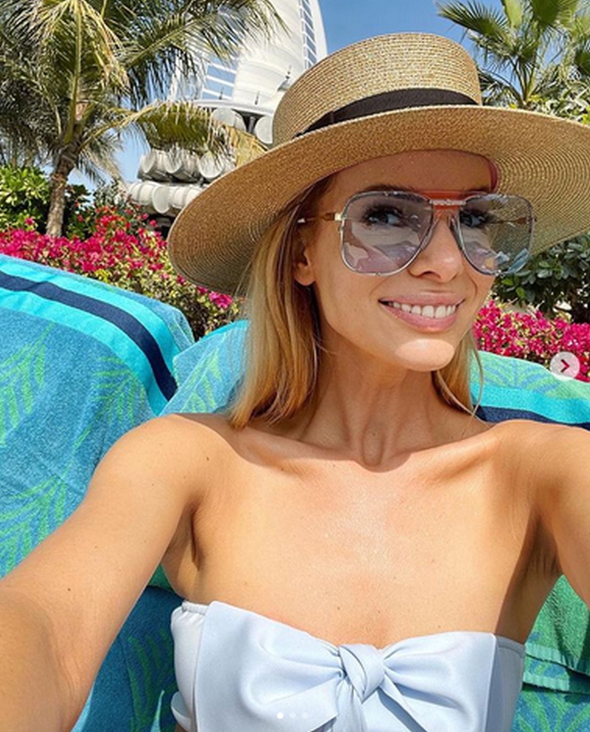 Izabela Janachowska na wakacjach