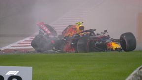 F1. GP Bahrajnu. Fatalny wypadek Alexandra Albona. Kompletnie rozbity bolid Red Bulla [FOTO]
