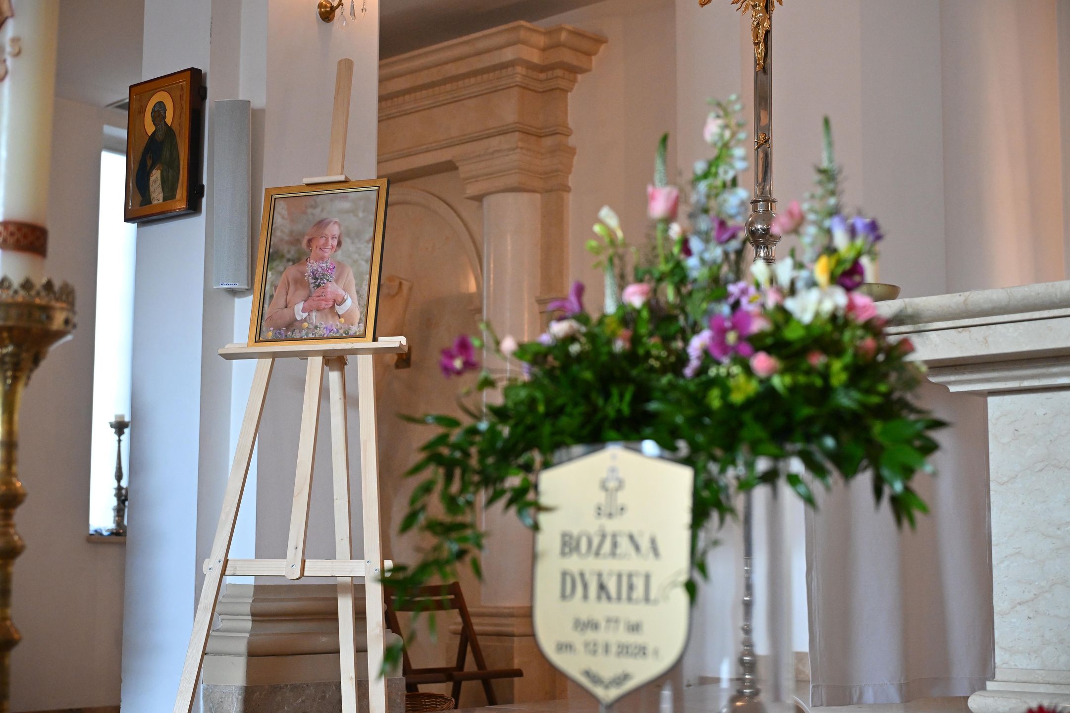 Pogrzeb Bożeny Dykiel