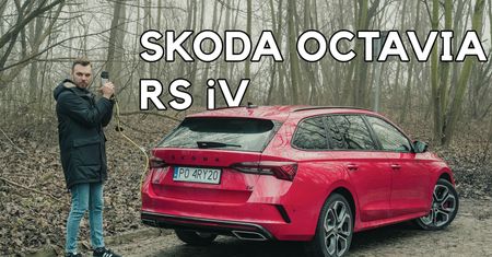Skoda Octavia RS iV - czy wtyczka i RS idą w parze?