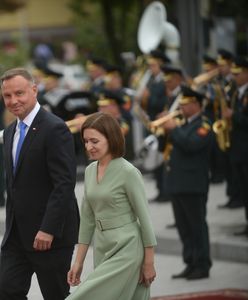 Wpadka Andrzeja Dudy w Mołdawii. Nagranie trafiło do sieci