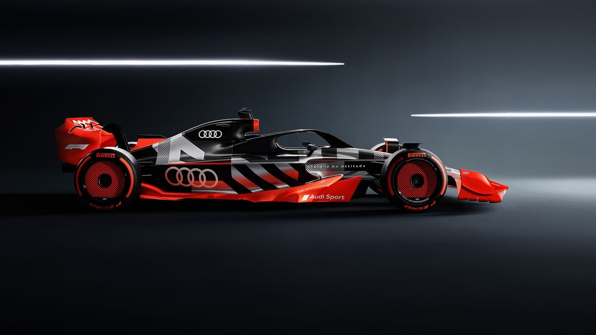 Showcar with Audi F1 