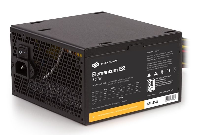 SilentiumPC EleElementum E2 550W