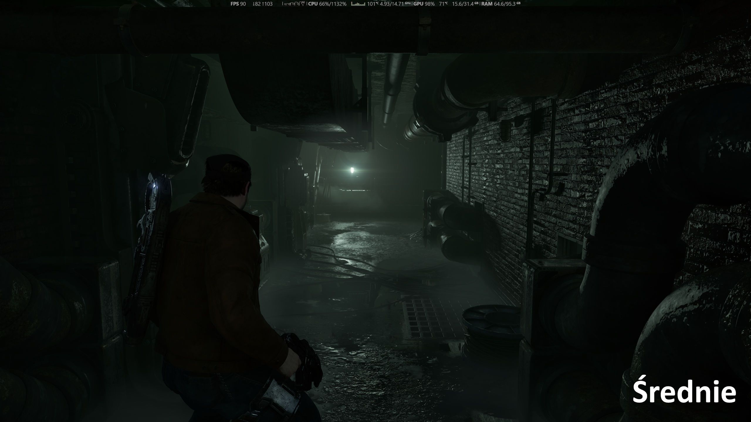 Gears of War: E-Day - ust. Średnie z RTX Geometry