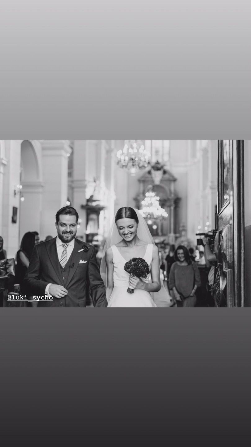 Ślub Katarzyny Burzyńskiej, fot. Instagram