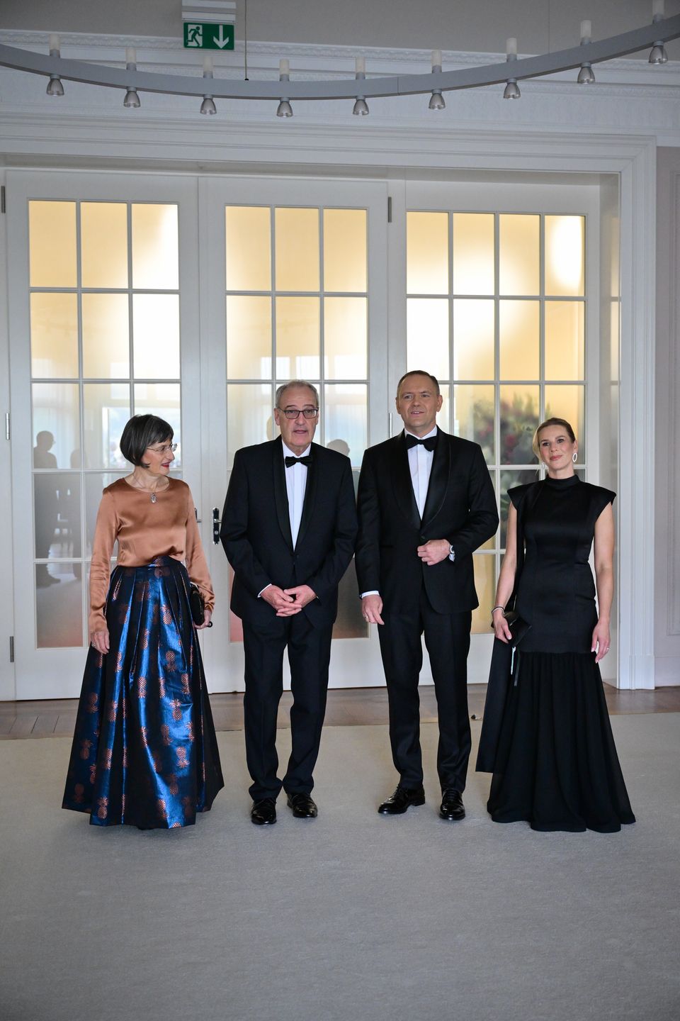 Karol Nawrocki, Marta Nawrocka, Guy Parmelin, Caroline Parmelin
Berno, Szwajcaria, 27.05.2026
