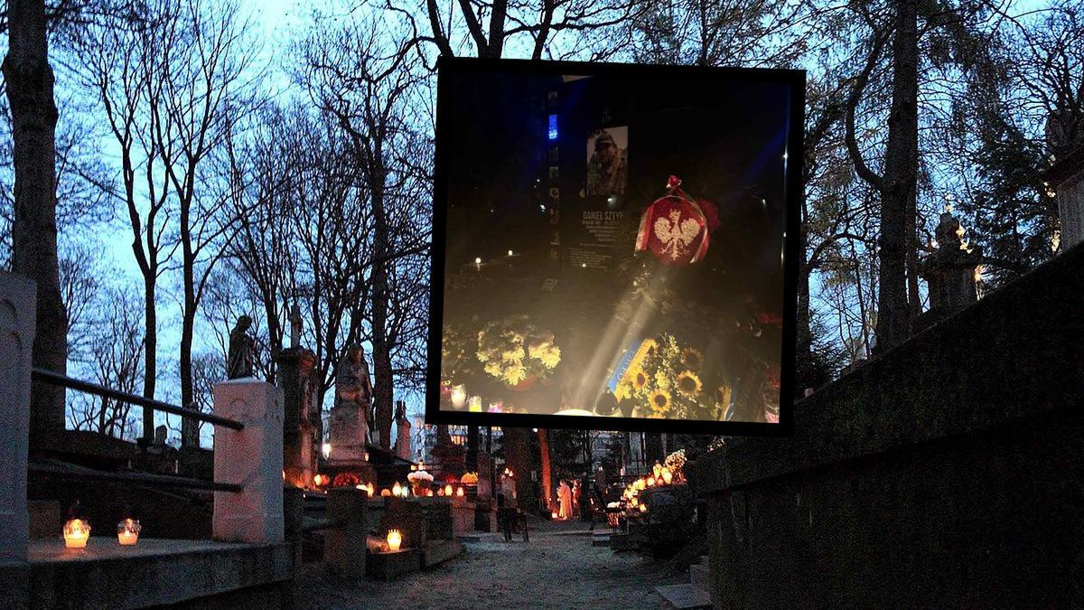 Grób Daniela Sztybera na Powązkach