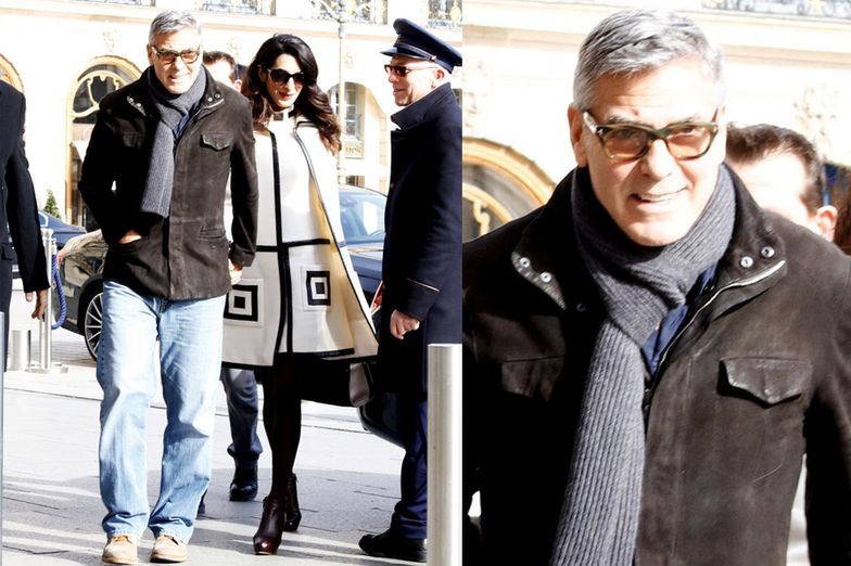 55-letni Clooney z ciężarną żoną