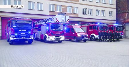 Syreny zawyły w całej Polsce. Hołd dla tragicznie zmarłego strażaka