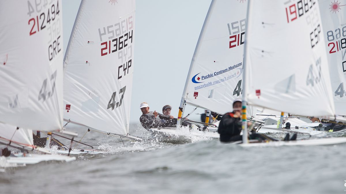 Materiały prasowe / Robert Hajduk / Na zdjęciu: Jachty klasy Laser 4.7