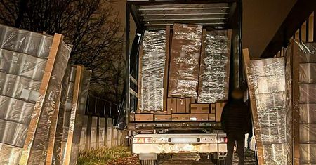 Ponad 8 mln zabezpieczonych papierosów-wspólne działania CBŚP, KAS i SG