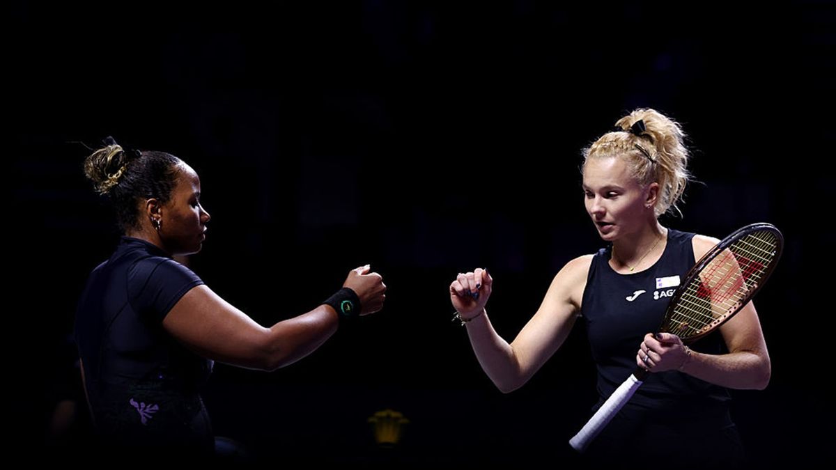 Getty Images / Katelyn Mulcahy / Na zdjęciu: Katerina Siniakova i Taylor Townsend