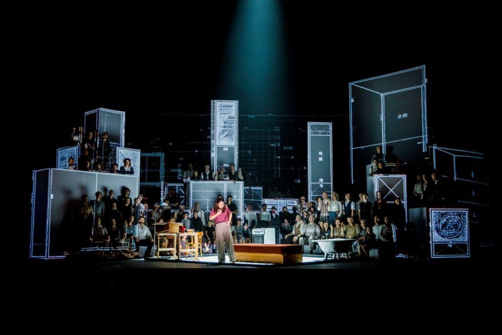 Agata Zubel (Architektka). „Najlepsze miasto świata. Opera o Warszawie” w Teatrze Wielkim – Operze Narodowej © Krzysztof Bieliński