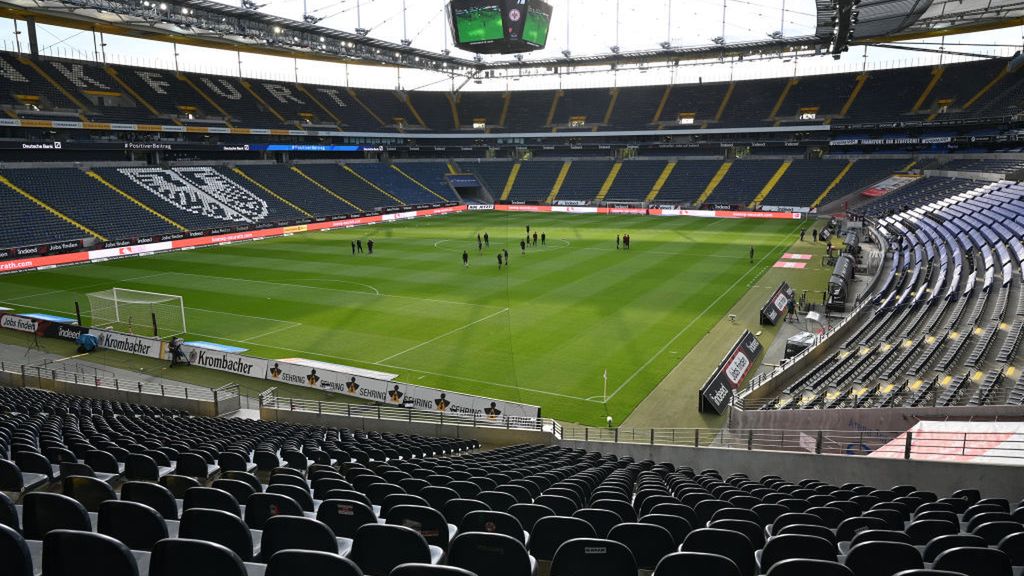 Zdjęcie okładkowe artykułu: Getty Images / Arne Dedert/Pool / Commerzbank Arena we Frankfurcie nad Menem. To tu ma zostać rozegrany finał Ligi Europy