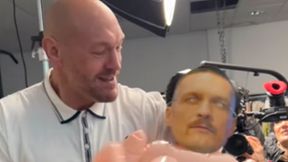 On naprawdę to zrobił. Tak Fury prowokuje Usyka