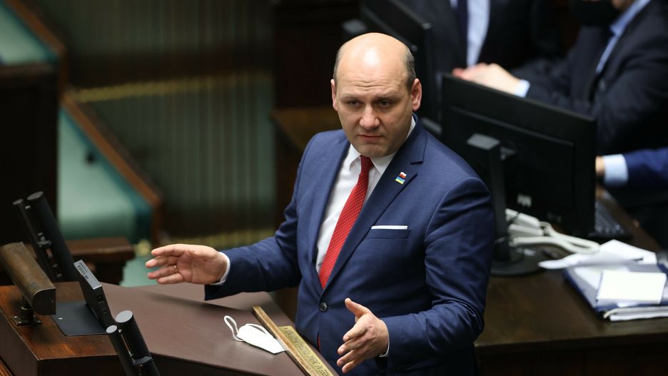 Wiceminister spraw zagranicznych Szymon Szynkowski vel Sęk
