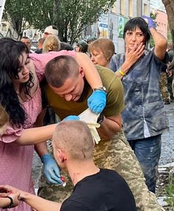 Bestialski atak Rosjan. W lokalu był "tłum ludzi"