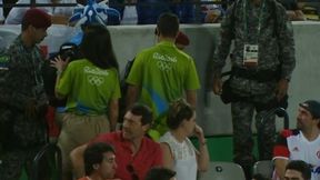 Skandaliczne zachowanie kibica. Interweniowało wojsko