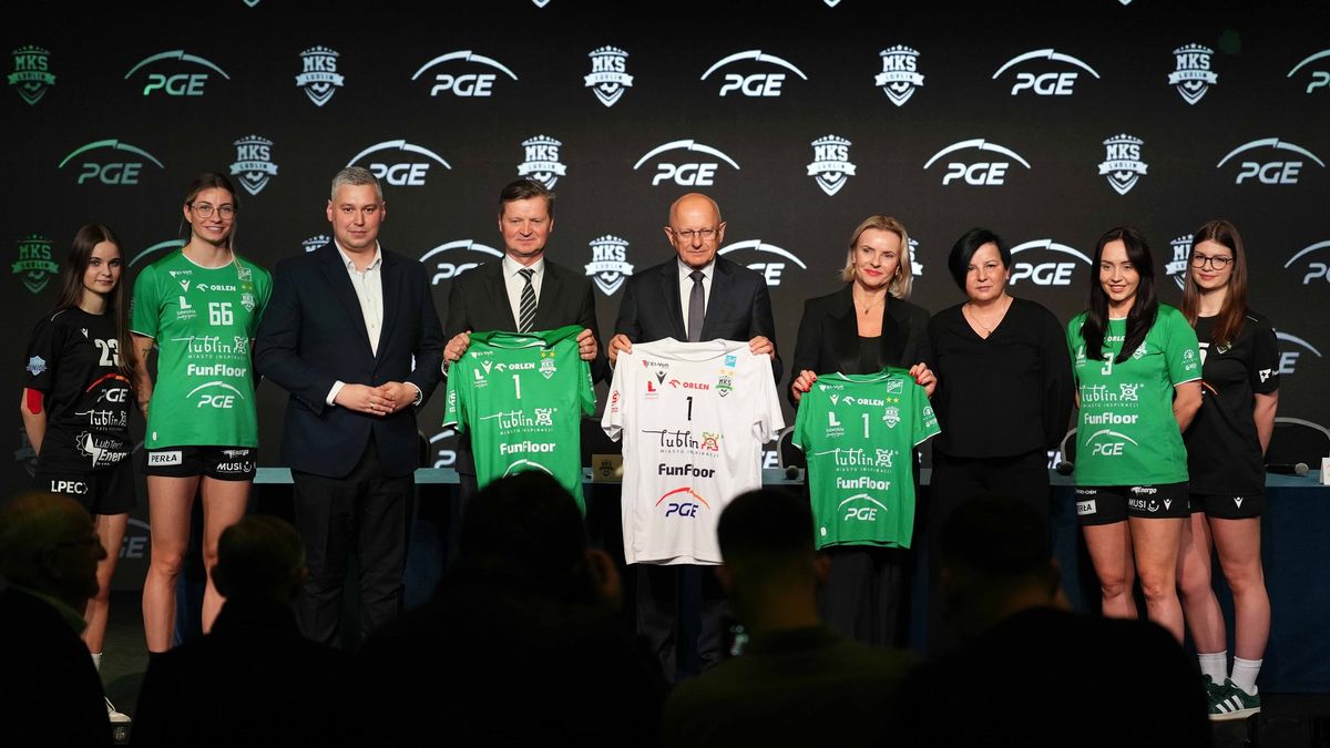 Materiały prasowe / PGE MKS FunFloor Lublin / PGE zostało sponsorem lubelskiego klubu