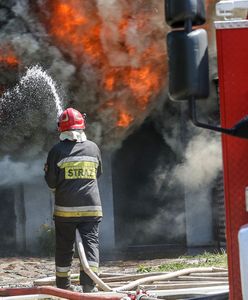 Tragedia pod Wołominem. Wybuch i pożar