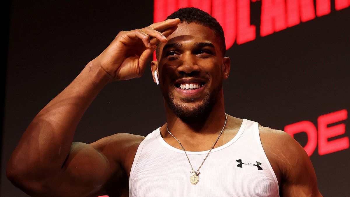 Zdjęcie okładkowe artykułu: Twitter /  / Na zdjęciu: Anthony Joshua