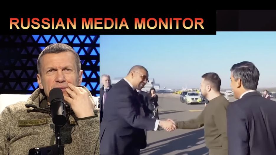 Rosyjski propagandysta Władimir Sołowjow w swoim telewizyjnym programie dał upust złości na Ukrainę, Zachód, a także na widzów i ekipę techniczną w studiu