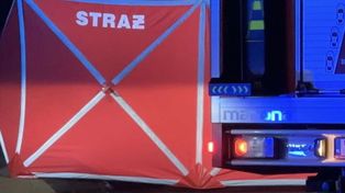 Teodorów: Tragiczny pożar domu jednorodzinnego. Znaleziono zwęglone ciało mężczyzny