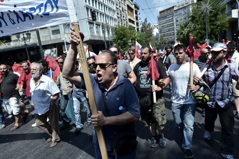 Kryzys w Grecji. Parlament przystał na warunki Unii