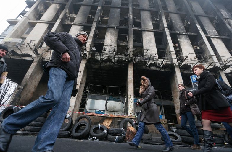 Sytuacja na Ukrainie. Liczba ofiar śmiertelnych starć wzrosła do 100