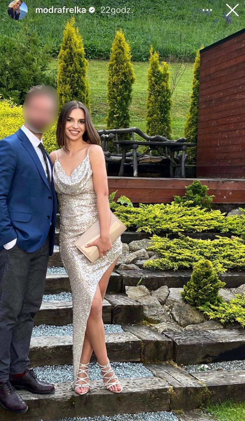 Oliwia Ciesiółka z towarzyszem