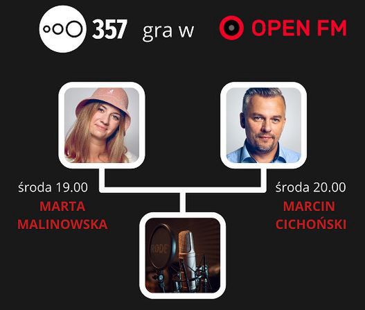 Audycji Radia 357 można słuchać w Open FM